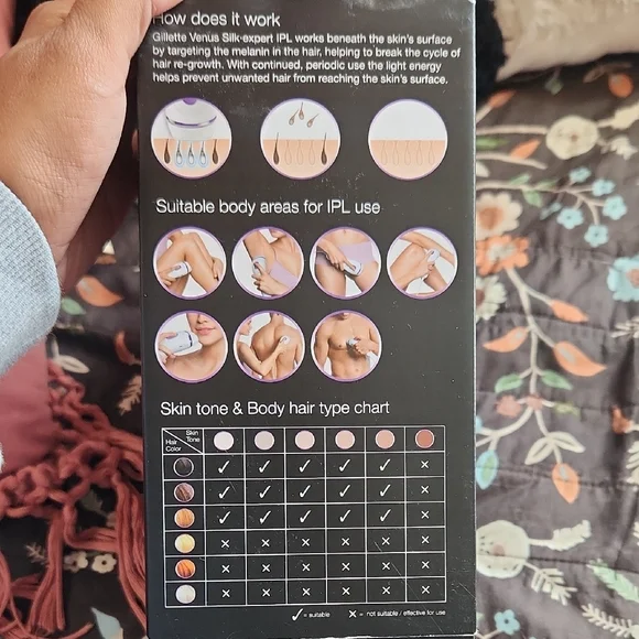 Gillette Venus Silk-Expert 3 IPL Hair Removal System - Picture 5 of 6